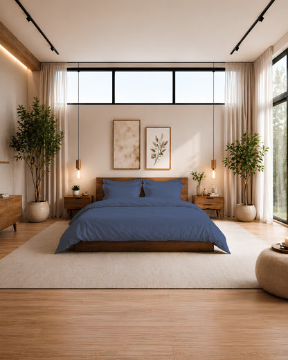 600TC Refined Sophistication Dark Blue