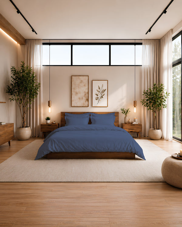 600TC Refined Sophistication Dark Blue