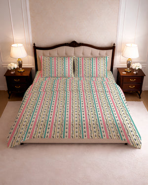 200 TC PRINTED CALYTRIX FLAT SET