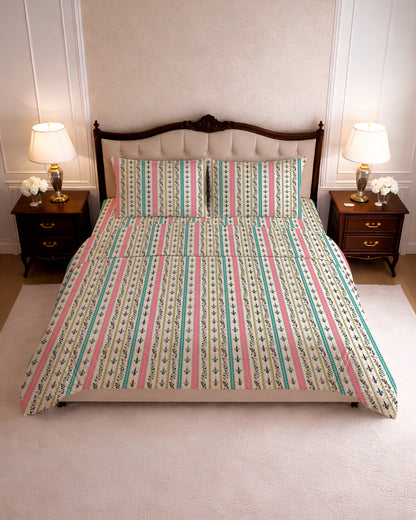 200 TC PRINTED CALYTRIX FLAT SET