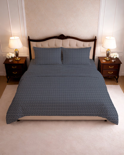 200 TC PRINTED CRESCENT FLAT SET