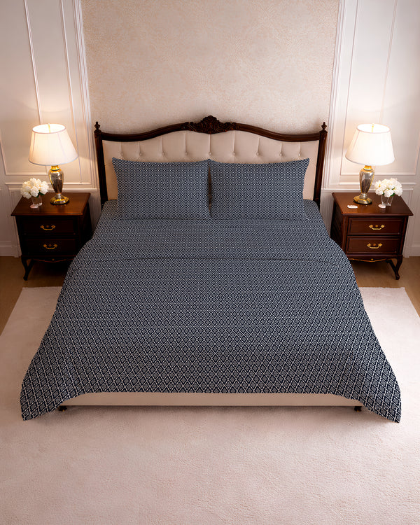 200 TC PRINTED CRESCENT FLAT SET