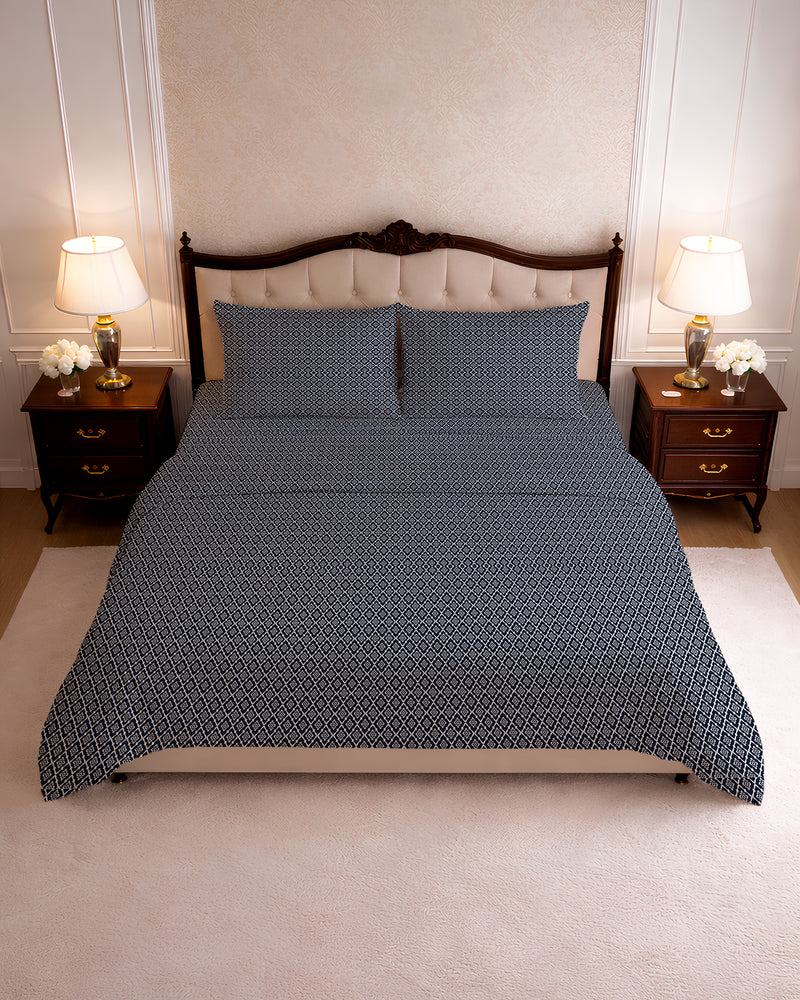 200 TC PRINTED CRESCENT FLAT SET