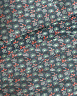 144 TC PRINTED CORSAGE FLAT SET