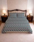 144 TC PRINTED CORSAGE FLAT SET