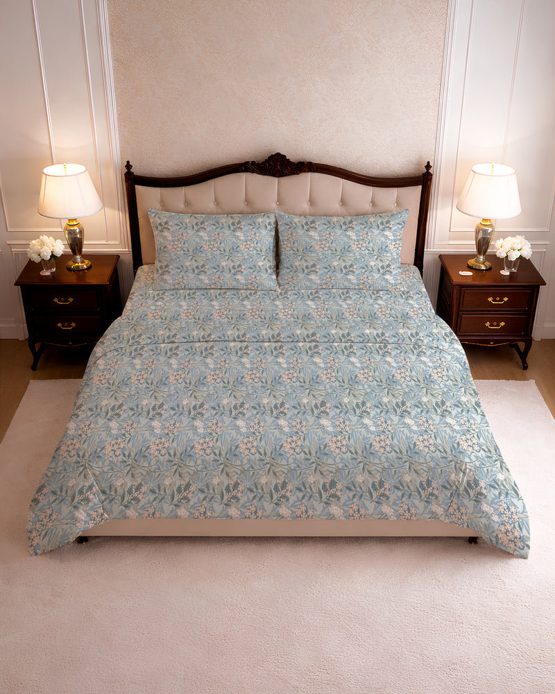 200 TC PRINTED DELIGHT FLAT SET