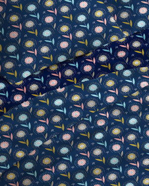 144 TC PRINTED DELLA FLAT SET