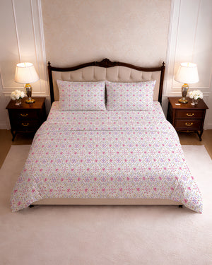 144 TC PRINTED EVERLEE FLAT SET