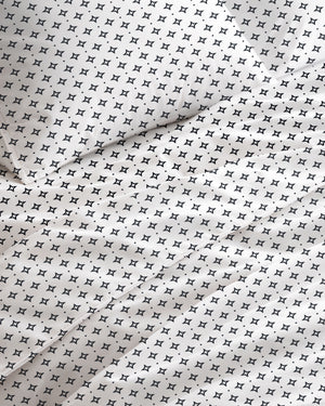 600 TC PRINTED JADE FLAT SET