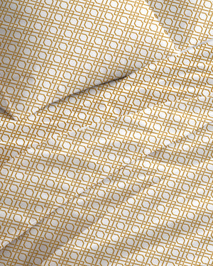 600 TC PRINTED MAZE FLAT SET