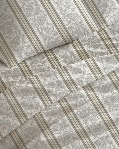 200 TC PRINTED RAYAN FLAT SET