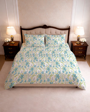 144 TC PRINTED TULIP FLAT SET