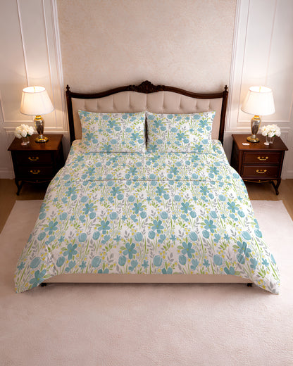 144 TC PRINTED TULIP FLAT SET