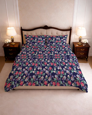 144 TC PRINTED VERONICA FITTED SET